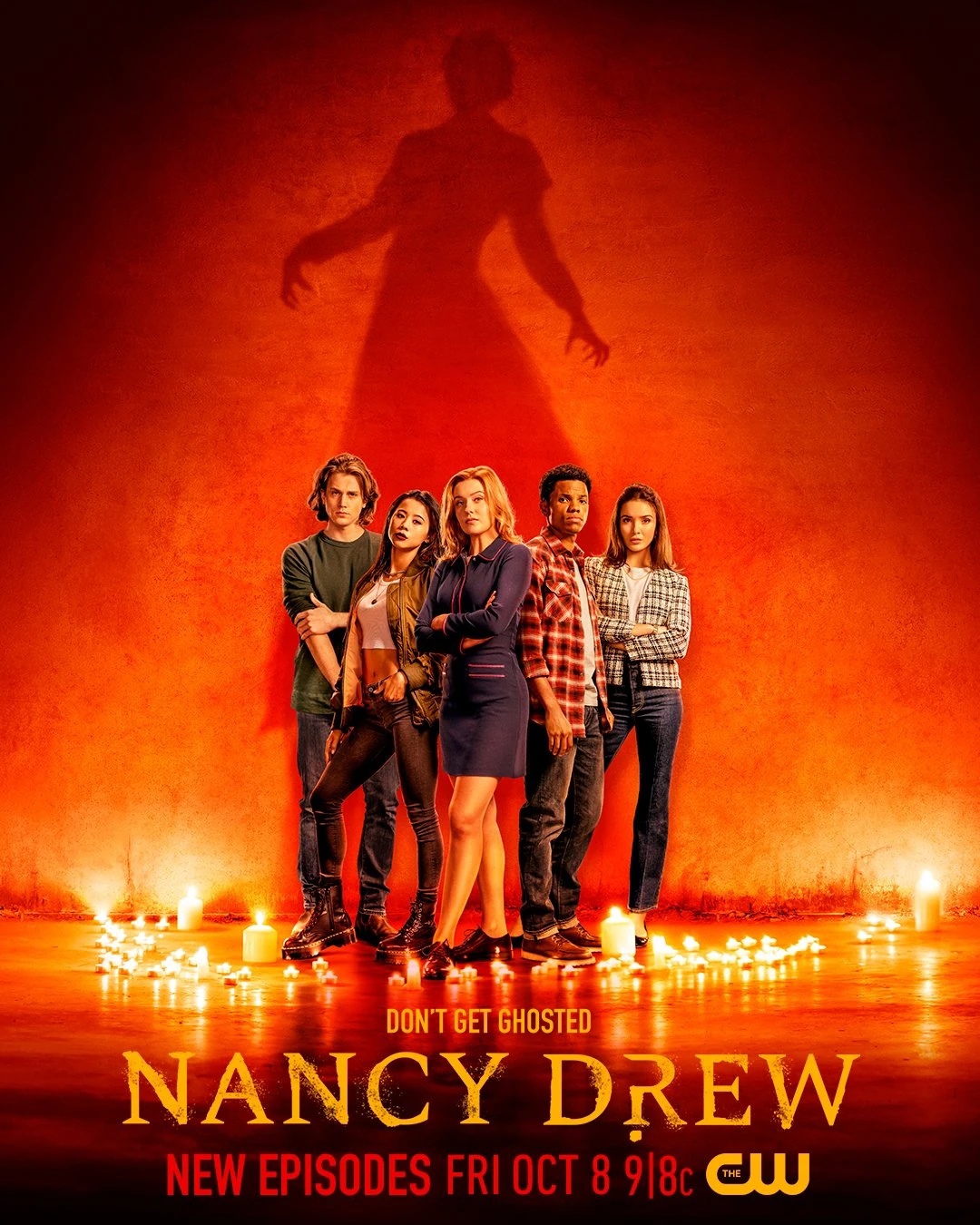 The poster of the third season of the series Nancy Drew